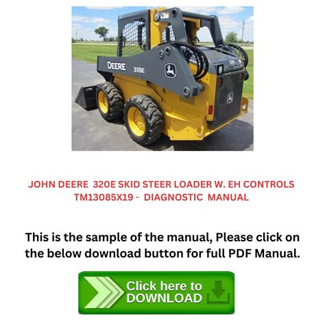 john deere 320e skid steer manual|john deere 317 manual.